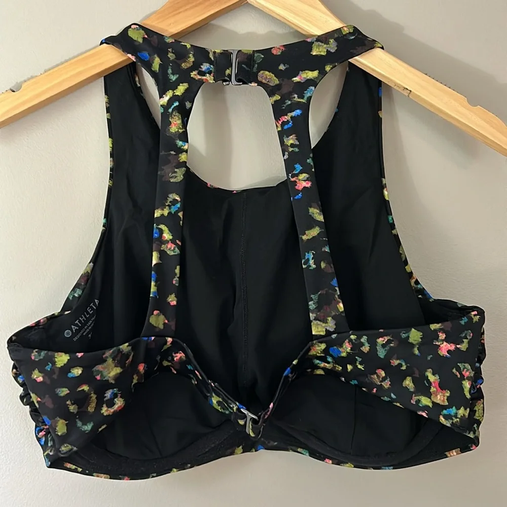 Athleta‎ High Neck (Maldives?) Bikini Top Sz 38 B/C NWOT